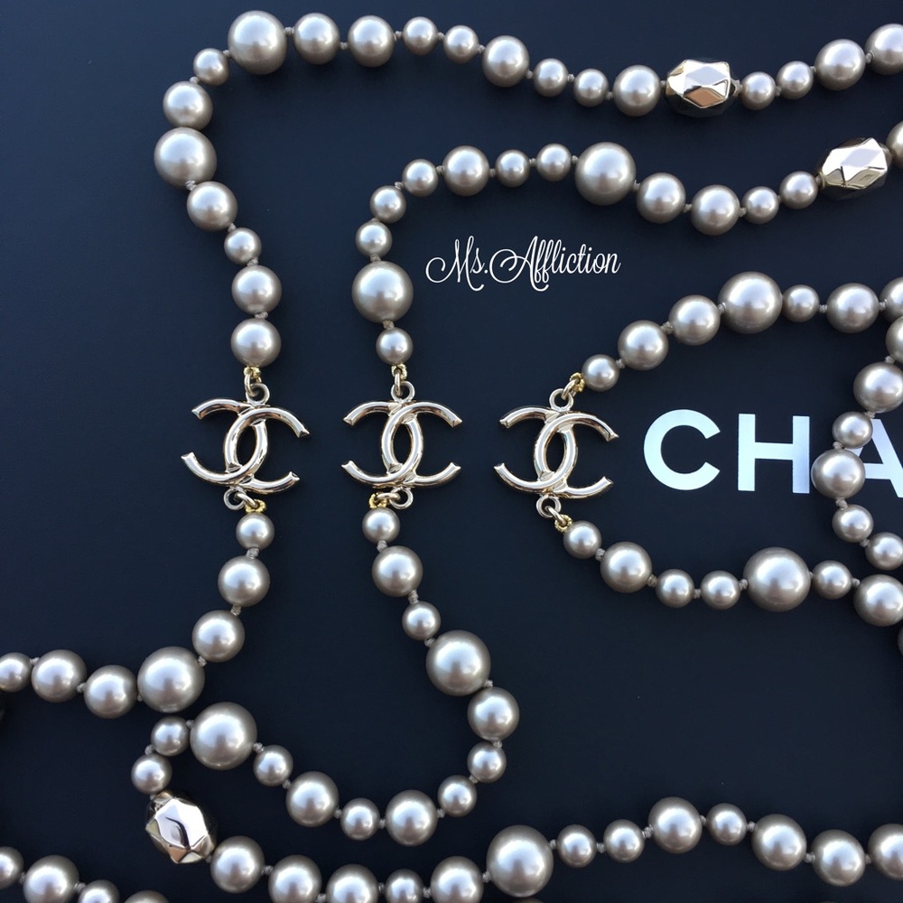 Sold on eBay! CHANEL Authentic CC Necklace - Picture 2 of 8
